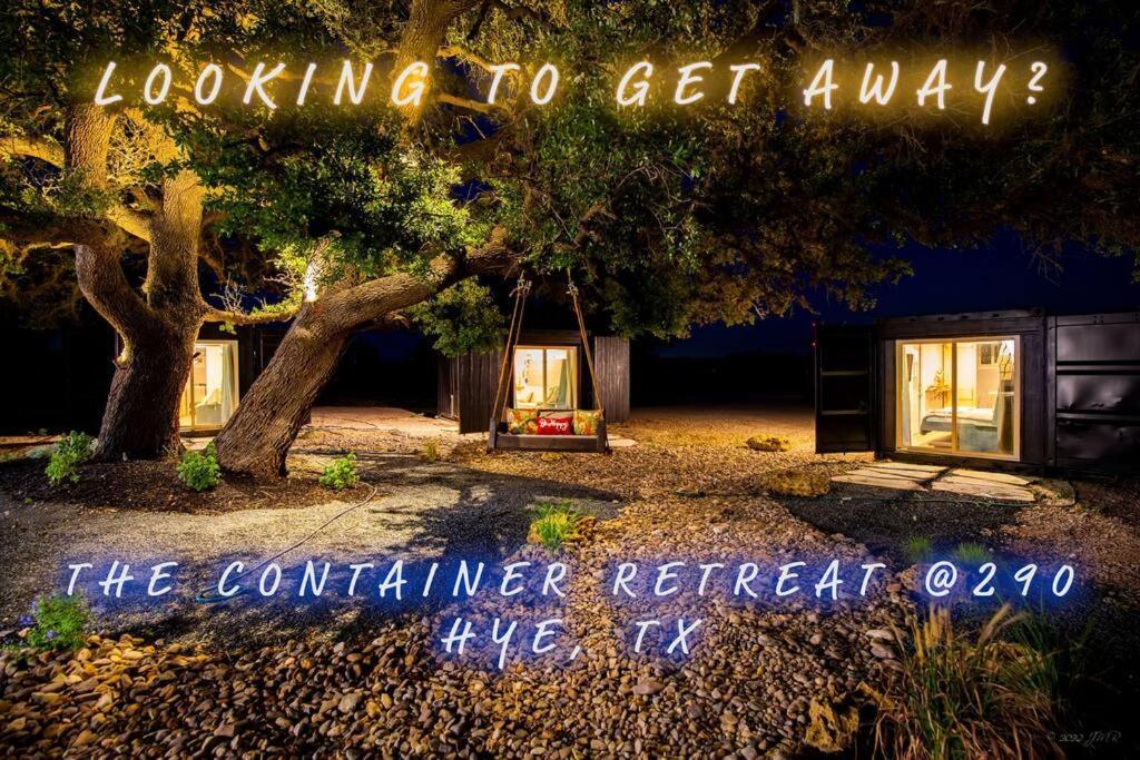 The Container Retreat @ 290 Wine Trail #10 Welcome Friends! Hye Bagian luar foto